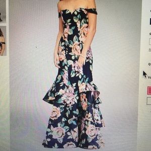 Mermaid Style Prom Dress